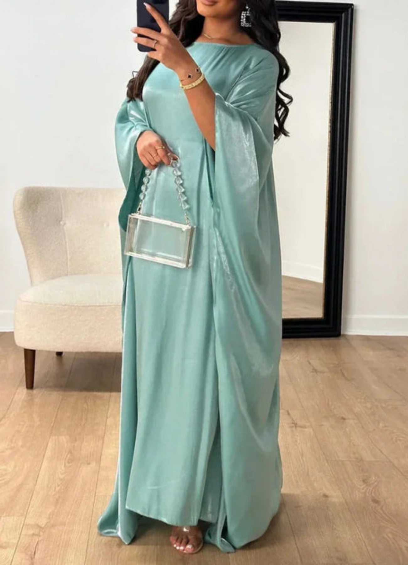 Glowy | Dames Abaya Jurk | Vloeiend model