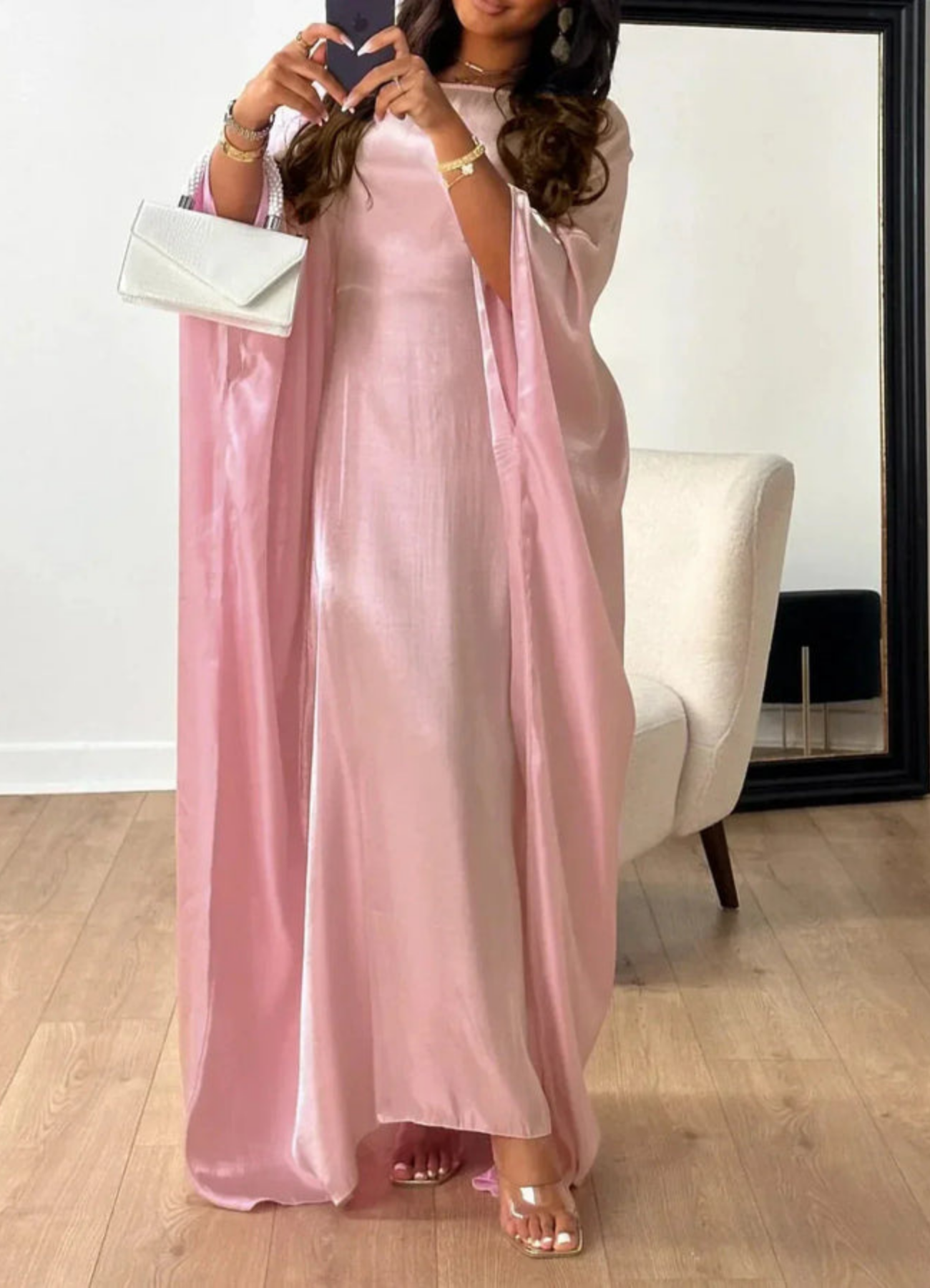 Glowy | Dames Abaya Jurk | Vloeiend model